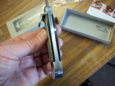 Hubertus Knife Solingen, Germany Large Size 11 Brazilian Horn Beauty UNUSED Box Papers NIB