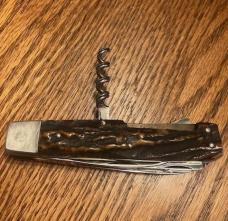 SUPER HENKLES TWIN MEN GERMANY STAG HANDLES LOCKBACK**OFFERS TAKEN NOW****