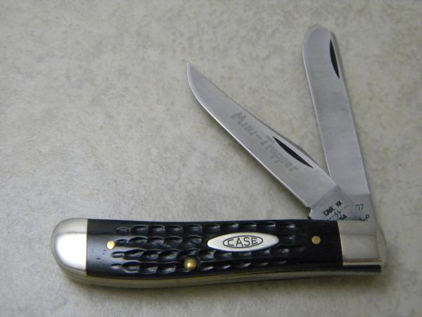 Case XX USA 1981 Bone 6207 Mini Trapper Knife