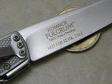 Columbia River Knife & Tool CRKT Kommer Fulcrum Linerlock Knife - Dull Demo Edge