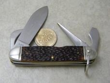 Western USA 901 Delrin Camp Scout Utility Knife & Leather Strap c.1981 - NIB 