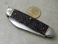 Western USA 901 Delrin Camp Scout Utility Knife & Leather Strap c.1981 - NIB 