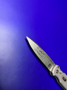 Gerber Auto Mini Covert Automatic Knife Tactical Gray (2.8" Stonewash)
