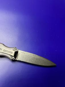 Gerber Auto Mini Covert Automatic Knife Tactical Gray (2.8" Stonewash)