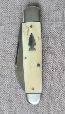 Kroo Warthog Tusk Ivory Sleeveboard...Rwl34..3.75..bolsters&caps...G10 liners..fileworked...coa/slip