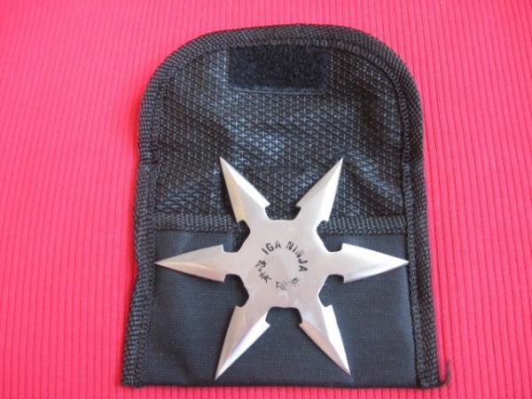 Vintage Throwing Star with Pouch