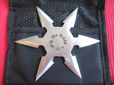 Vintage Throwing Star with Pouch