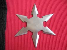 Vintage Throwing Star with Pouch