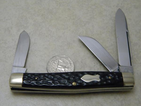 Krusius Germany Bone Stockman Knife