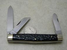 Krusius Germany Bone Stockman Knife