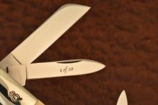 RARE 1 of 20 QUEEN CUTLERY USA MASTODON IVORY JUMBO CONGRESS KNIFE