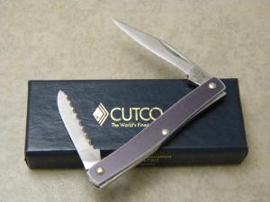 Cutco USA 1886 Aluminum 2-Blade Folding Knife NIB