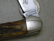 IXL Schrade Wostenholm Sheffield England Stag Canoe Knife