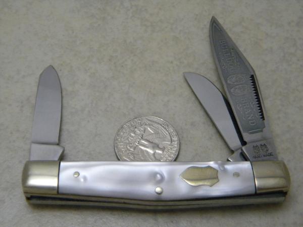 Bulldog Brand Solingen, Germany Imitation Pearl Stockman Knife