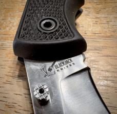 Blackjack Knives FK-1 Japan Folding Kukri Lockback Knife 