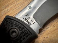 Blackjack Knives FK-1 Japan Folding Kukri Lockback Knife 