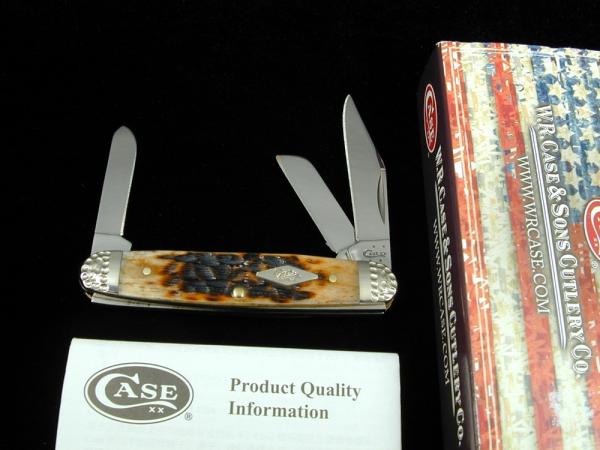 Case xx 2016 Dark Molasses Stockman Knife 53235 Worked Bolsters USA Made NMIB 63090 SS Case xx 2016 Dark Molasses Stockman Knife 53235 Worked Bolsters USA Made NMIB 63090 SS