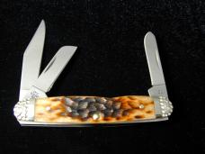 Case xx 2016 Dark Molasses Stockman Knife 53235 Worked Bolsters USA Made NMIB 63090 SS