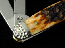 Case xx 2016 Dark Molasses Stockman Knife 53235 Worked Bolsters USA Made NMIB 63090 SS
