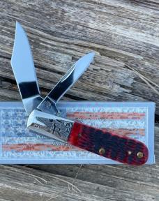 CASE XX ** 2007 RED RUGER SCROLLED BARLOW