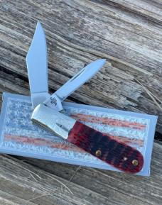 CASE XX ** 2007 RED RUGER SCROLLED BARLOW