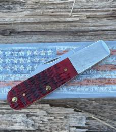 CASE XX ** 2007 RED RUGER SCROLLED BARLOW
