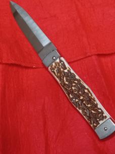 Mikov Stag Horn with rear bolster new.
