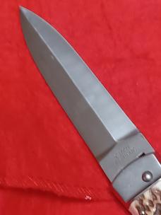 Mikov Stag Horn with rear bolster new.