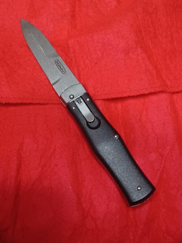 Mikov Stonewach bayonet grind. new.