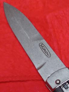 Mikov Stonewach bayonet grind. new.