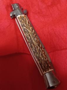 Frank B. 2.0 11" Stag horn stiletto. 