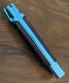 AKC Slimline Leverlock 20cm - 8” Santos Wood... Super snappy! 