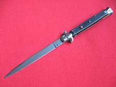 Vintage Unique 13" Italian MOLLETTA Stiletto Checkered Switchblade Knife.