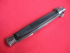Vintage Unique 13" Italian MOLLETTA Stiletto Checkered Switchblade Knife.