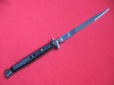 Vintage Unique 13" Italian MOLLETTA Stiletto Checkered Switchblade Knife.