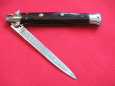 Vintage Italian 11" Vendetta Corsa Horn Stiletto Switchblade Knife.