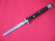 Vintage Italian 11" Vendetta Corsa Horn Stiletto Switchblade Knife.