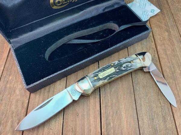 Colt Signature Series Canoe Black Bone Stag Colt Signature Series Canoe Black Bone Stag