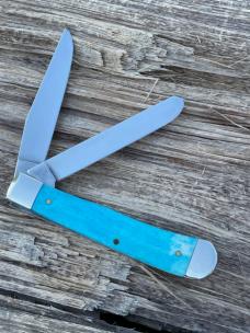 CASE XX ** SFO 2011 BLUE SMOOTH CROSS SHIELD TRAPPER