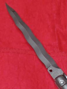Frank B. 2.0 11" Ram horn stiletto. 