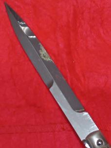 Walts Latama 11" Ram horn stiletto. 