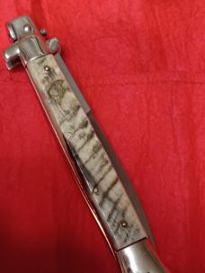 Walts Latama 11" Ram horn stiletto. 
