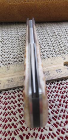 Case XX 2016 Tony Bose Jigged Brown Bone Wilfred Lockback Hunter Pattern # TB612016  154CM