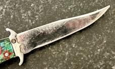 Russian Prison Knife (RPK) Switchblade, Miniature Swing Guard, Used 