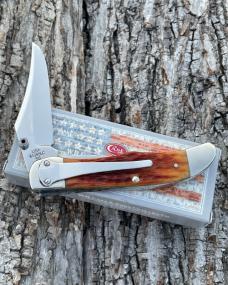 CASE XX ** 2003 MIDNIGHT BONE TESTED XX MID FOLDING HUNTER
