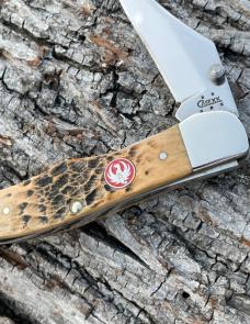 CASE XX ** 2005 RUGER BLACK BONE MID FOLDING HUNTER