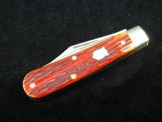 Great Eastern Cutlery GEC Indian Paintbrush Worm Groove Bone Horse Rancher Knife 391224 NIT USA Made
