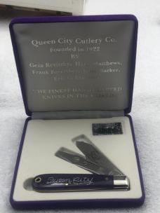 Queen City Cutlery Co Limited Edition 80Th Anniversary 1922-2022 2 Blade Jack Only 500 Made