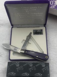 Queen City Cutlery Co Limited Edition 80Th Anniversary 1922-2022 2 Blade Jack Only 500 Made