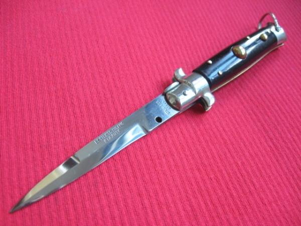 Rare Vintage Early ESTILETO MILANO RIZZUTO Picklock Stiletto Switchblade Knife